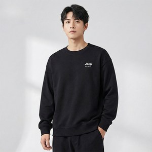 지프스피릿 남녀공용 패셔너블 코튼 라운드넥 맨투맨