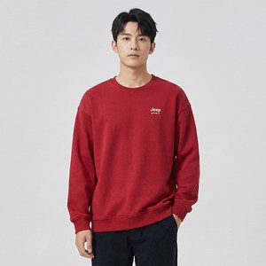 지프스피릿 남녀공용 패셔너블 코튼 라운드넥 맨투맨