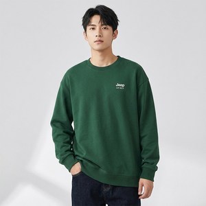 지프스피릿 남녀공용 패셔너블 코튼 라운드넥 맨투맨