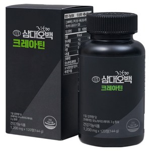 삼대오백 크레아틴 모노 하이드레이트 정제 144g, 120정, 1개