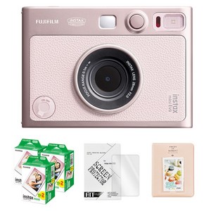 인스탁스 미니EVO 즉석카메라 + 미니필름 60p + 액정보호필름 + 2단 앨범 랜덤발송 세트