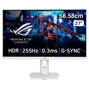 에이수스 WQHD Fast IPS 255Hz 0.3ms 400cd sRGB 133% DCI P3 97% 멀티스탠드 ROG STRIX 게이밍 모니터