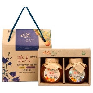 제주이야기 미인 화이바 꼬마 액상차 선물세트, 한라봉차 200g ..., 1세트