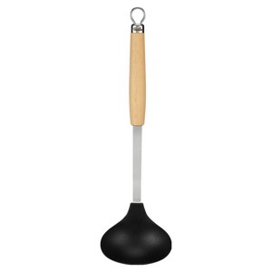 휘슬러 스테인리스 스틸 네이처 국자, 길이 30.6cm ..., 블랙, 1개