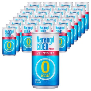나랑드사이다 제로, 180ml, 30개