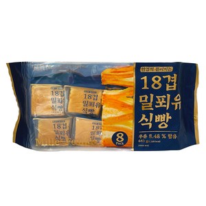 키즈웰 18겹 밀푀유 식빵, 640g, 1개