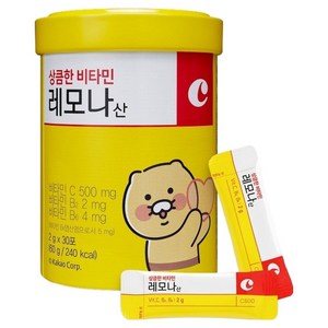 레모나 상큼한 비타민C 30포, 60g, 1개