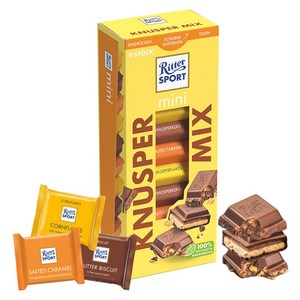 리터스포트 미니 크런치믹스 타워 초콜릿 3종 x 3p 세트, 150g, 1세트