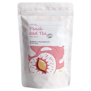 베오베 복숭아 아이스티