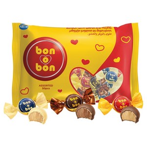 본오본 어쏘티드 초콜릿 3종 x 50p 세트, 750g, 1개