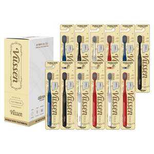 뷰센 더블와이드 칫솔, 12개입, 1개