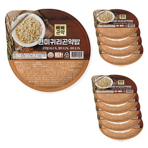 빼빼곤약 현미 귀리 곤약밥, 140g, 10개
