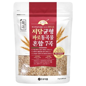 두보식품 씻어나온 저당균형 파로통곡물 혼합 7곡, 2kg, 1개