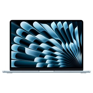 Apple 맥북 에어 13 M4 스카이 블루, M4 10코어, 256GB, 16GB, MAC OS, 2025.03