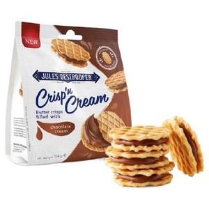 쥴스데스트루퍼 크리스프앤크림 초코, 114g, 1개