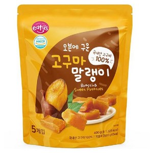 이더스 오븐에 구운 고구마 말랭이 5p, 400g, 1개