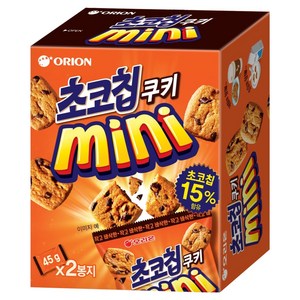 오리온 초코칩쿠키 미니, 90g, 1개