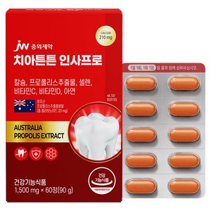 JW중외제약 치아튼튼 인사프로, 60정, 1개