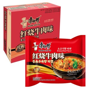 캉스푸 홍소우육향 라면 106g, 30개