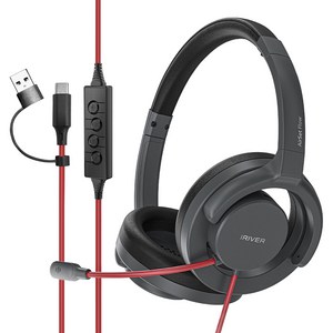 아이리버 프리미엄 오픈형 초경량 ENC 7.1채널 어학 게이밍 헤드셋