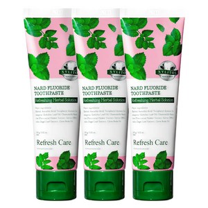 나드 부케가르니 불소 구취케어 치약, 100g, 3개