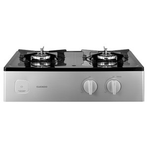쿠쿠 자동화력조절 과열방지 원터치점화 스탠드 가스레인지 2구
