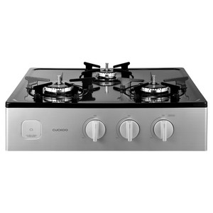 쿠쿠 자동화력조절 과열방지 원터치점화 스탠드 가스레인지 3구