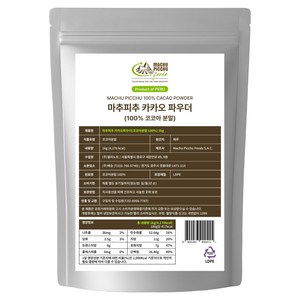 마추피추 카카오 파우더, 1개입, 1kg, 1개