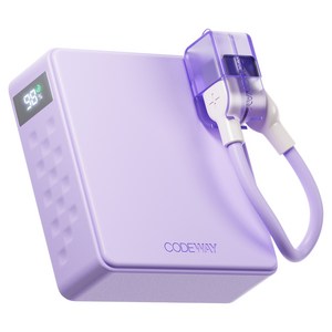 코드웨이 미니 고속충전 보조배터리 10000mAh + C타입 초고속충전 케이블