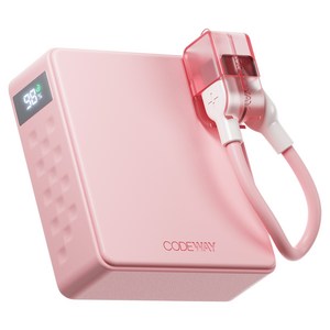 코드웨이 미니 고속충전 보조배터리 10000mAh + C타입 초고속충전 케이블
