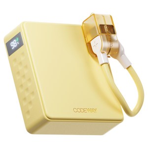 코드웨이 미니 고속충전 보조배터리 10000mAh + C타입 초고속충전 케이블