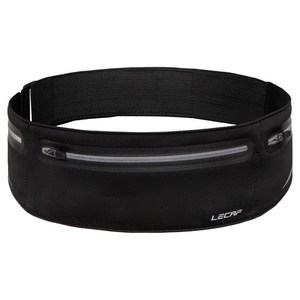 르까프 러닝 벨트 LE6R001BLK, 블랙, L, 1개