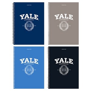 예일 인사이트 국내 제조 스프링 노트 4종 세트, 블루, 블랙, 그레..., 1세트