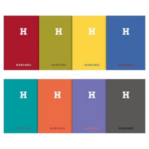 하버드 데일리 국내 제조 유선노트 8종 세트, 혼합색상, 1세트