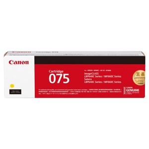 캐논 CRG-075Y 정품 토너