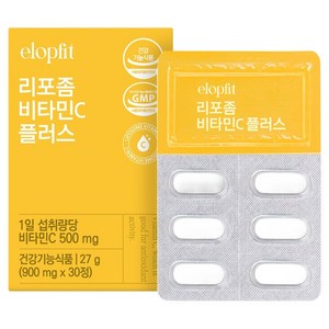 이롭핏 리포좀 비타민C 플러스 27g, 30정, 1개