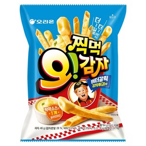 오리온 오감자 찍먹 버터갈릭감자튀김, 64g, 1개