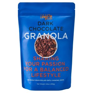 라이프스타일 고메 다크초콜릿 그래놀라, 250g, 1개
