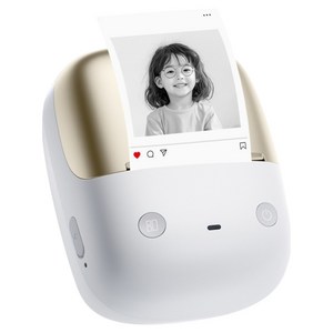 님봇 300dpi 라벨프린터 B2 PRO 라벨지 50x30, 골드(라벨프린터), 1개