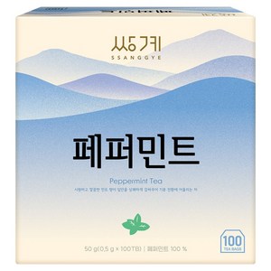 쌍계명차 페퍼민트, 500mg, 100개입, 1개