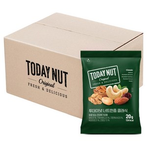 투데이넛 너트한줌 클래식, 20g, 50개