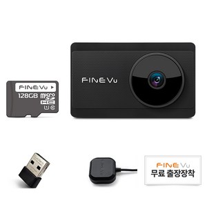 파인뷰 전후방 QHD GPS BT Wi-Fi 동글 블랙박스 X3600 POWER, 128GB, 6종