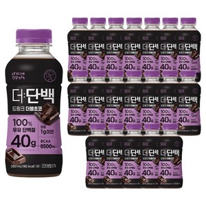 더단백 드링크 더블초코, 350ml, 20개