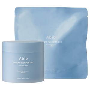 아비브 수분초 히알루론 패드 하이드레이팅 터치 본품 165ml x 75p + 리필 165ml x 75p 세트, 1세트