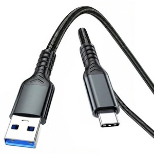 YTEK USB3.2 Gen2 A to C 10Gbps 카플레이 안드로이드오토 호환 고속충전 케이블 60W YT-AC10-05