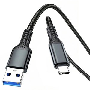 YTEK USB3.2 Gen2 A to C 카플레이 안드로이드오토 호환 10Gbps 고속충전 케이블 60W