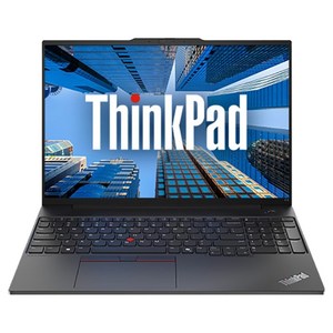 레노버 씽크패드 E16 G2 3K AI Black, 라이젠7, 512GB, 24GB, Free DOS, 2025.03