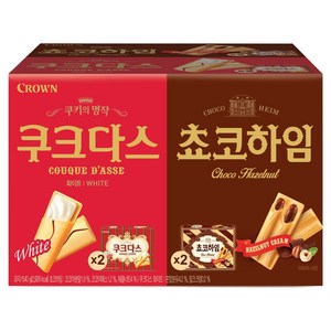 크라운 하임 쿠크 사무실 간식 세트, 540g, 1세트