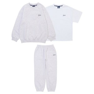 예일키즈 아동용 핸섬댄 맨투맨 + 반팔 티셔츠 + 조거팬츠 세트 YJCCSEF13427