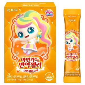 락피도 아연가득 면역젤리 18p, 270g, 1개